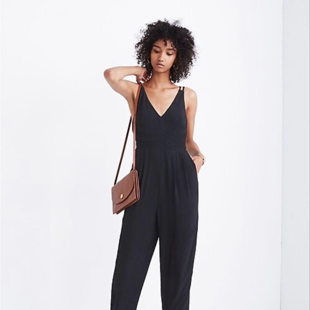 Madewell v-neck jumpsuit